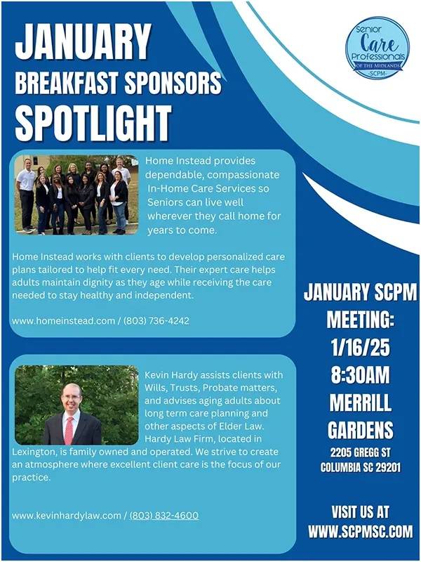 January Breakfast Sponsors